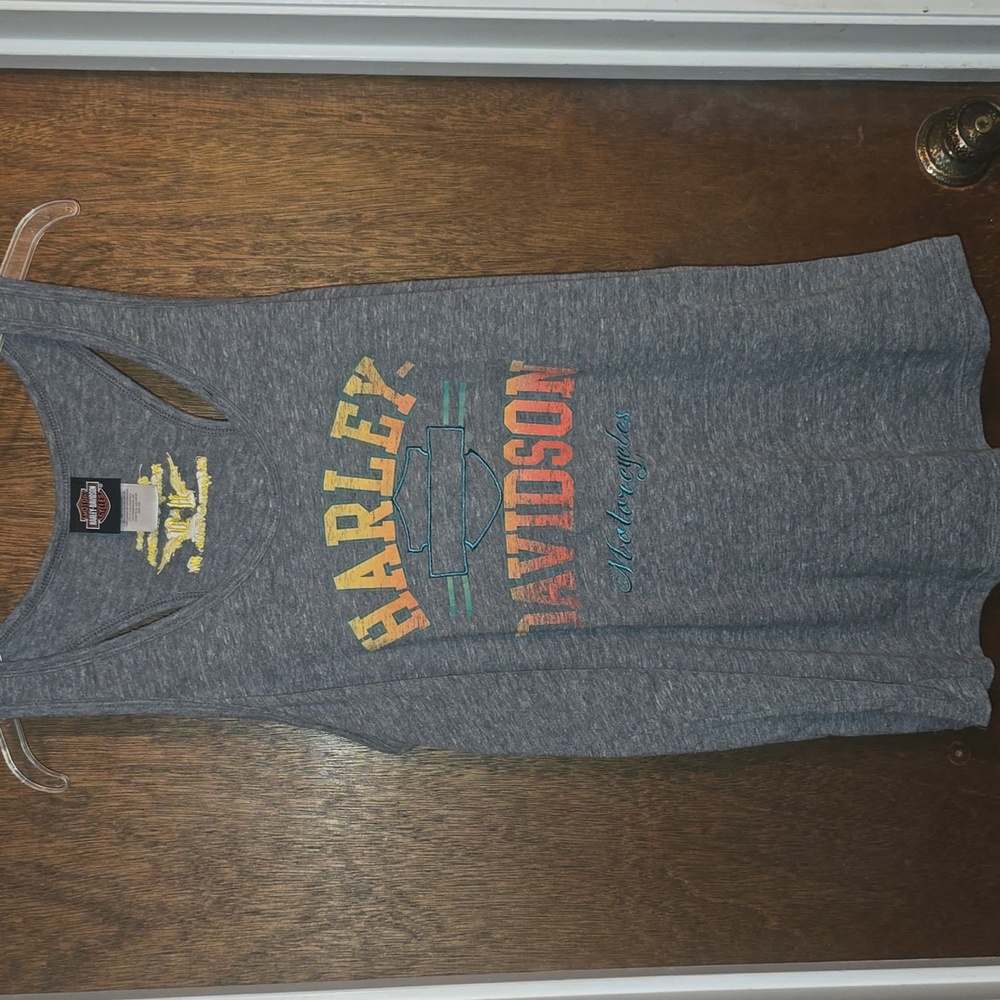 Gray Tank with Colorful Logo | Harley-Davidson